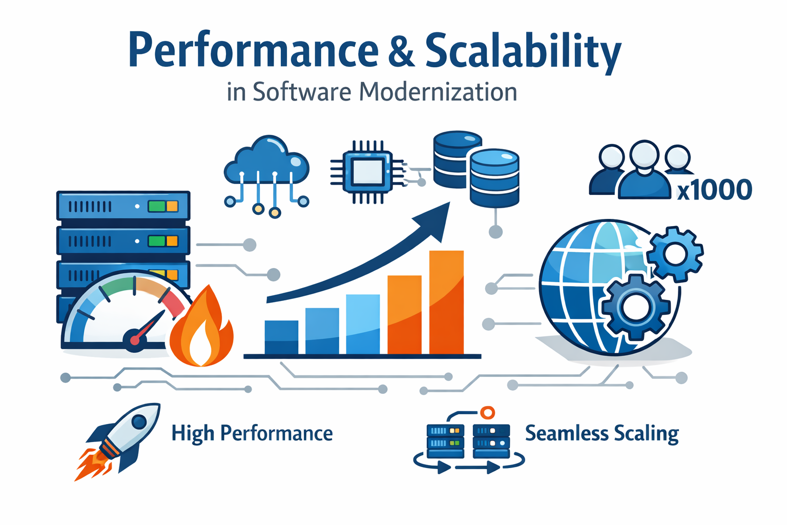 Performance & Scalability Modernization: Designing for Predictable Throughput